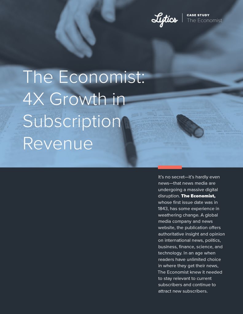 thumbnail of Lytics and The Economist Case Study_web